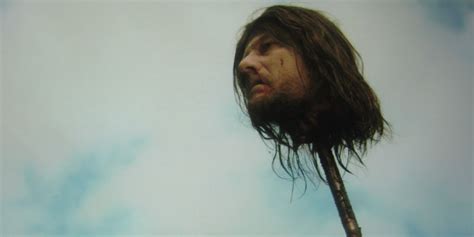 head on a stake|Head on a spike .